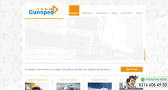 Desktop Screenshot of gunsped.com.tr